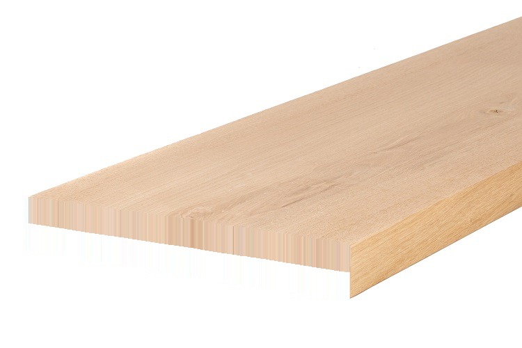 Massief eiken plank